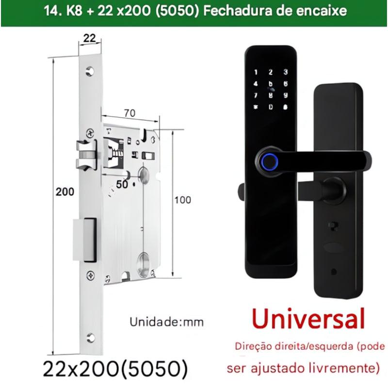 Fechadura Digital Bluetooth K8 - Safe ProtecX