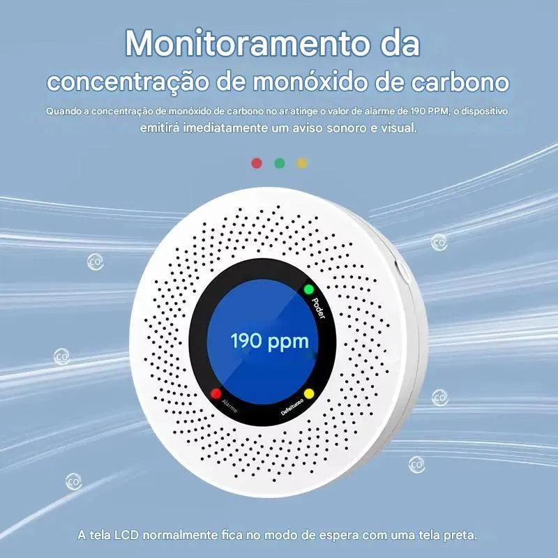 Detector de Monóxido de Carbono Yupa - Safe ProtecX