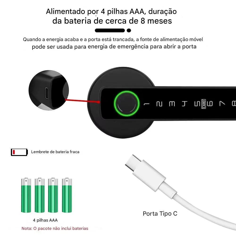 Fechadura Eletrônica M5 - Safe ProtecX