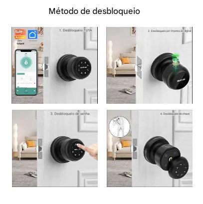 Fechadura Digital Bluetooth K02 - Safe ProtecX